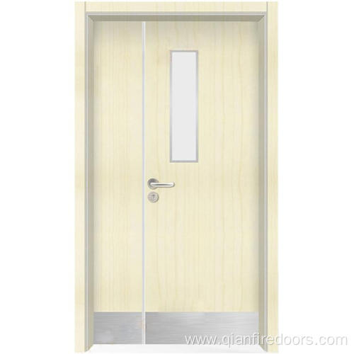 Hospital office main solid door waterproof front doors